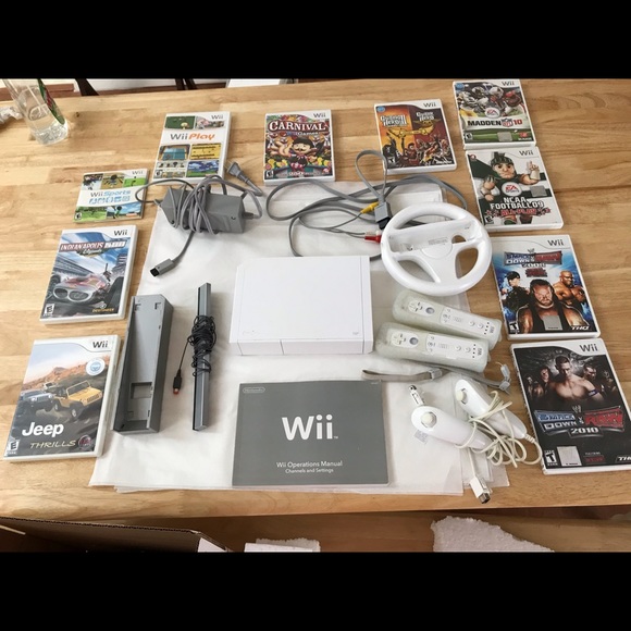 WII Game system and games complete